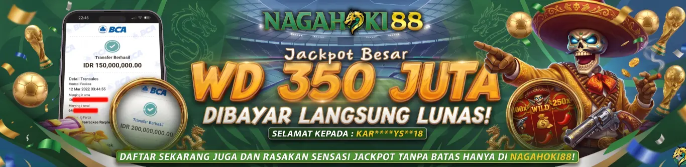 Jackpot Besar Dibayar Langsung Lunas